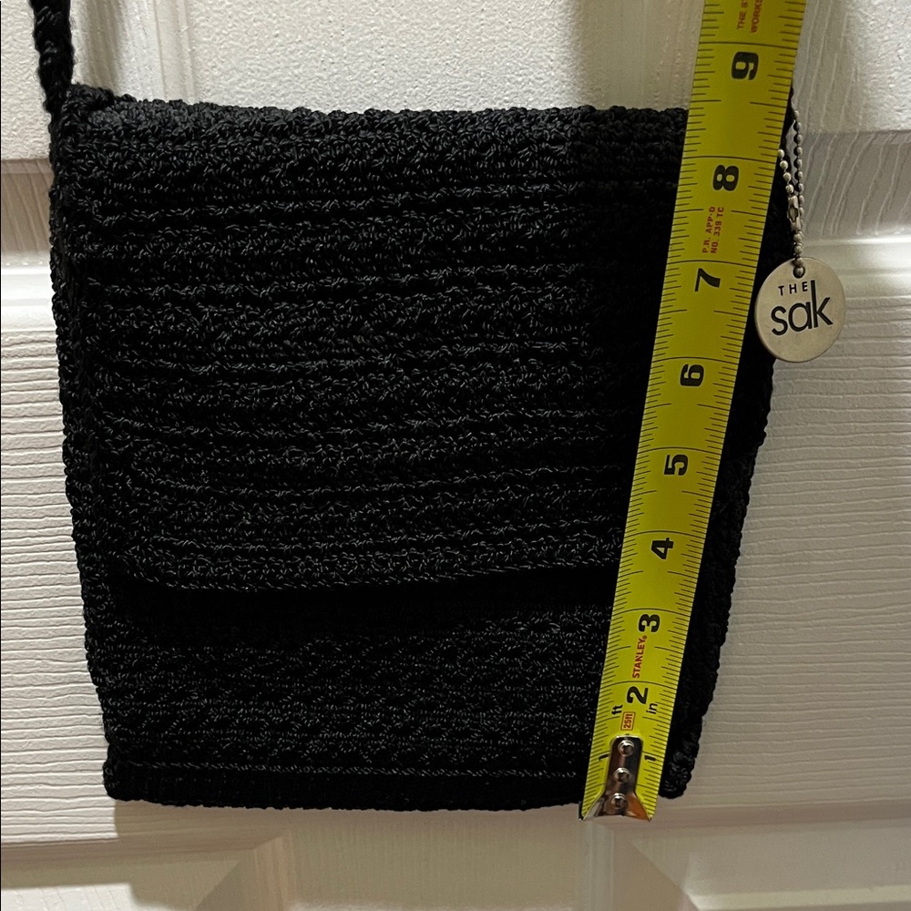 The Sak Black Textured Crossbody Bag - Picture 6 of 11